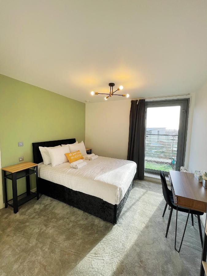 Insta-Style Penthouse With Balcony Or 2B Apartment With Balcony Birmingham City Centre ภายนอก รูปภาพ